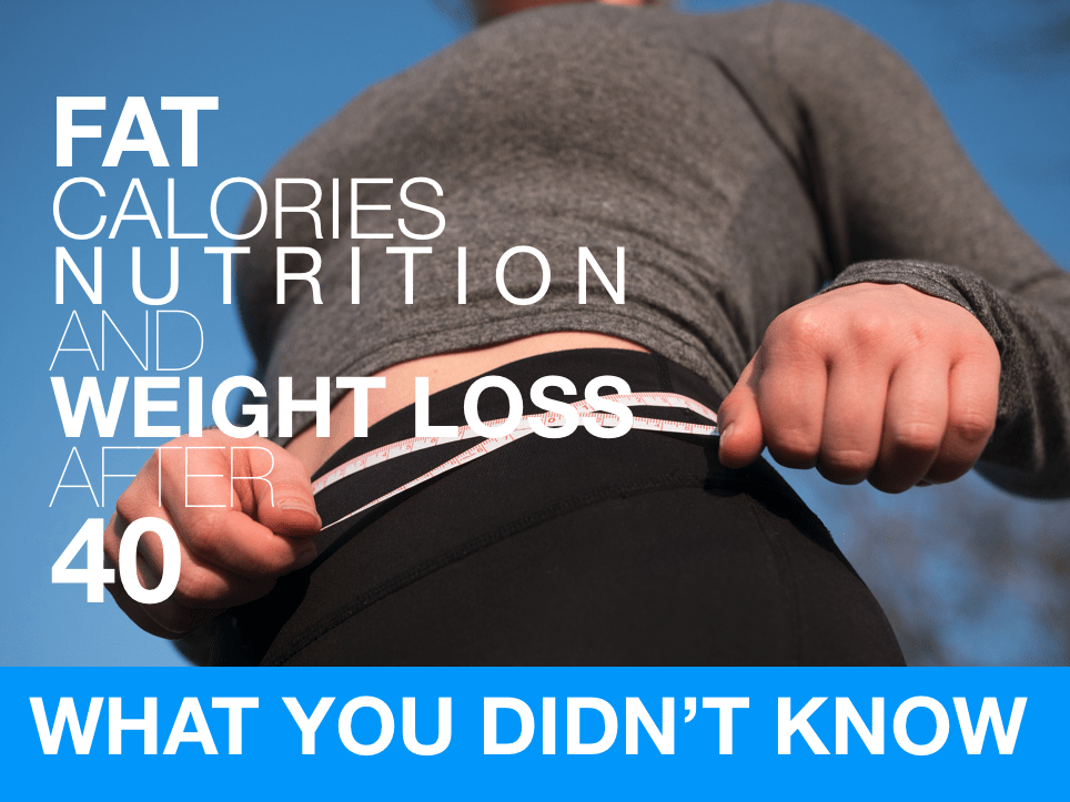 Fat, Calories, Nutrition and Weight Loss After 40
